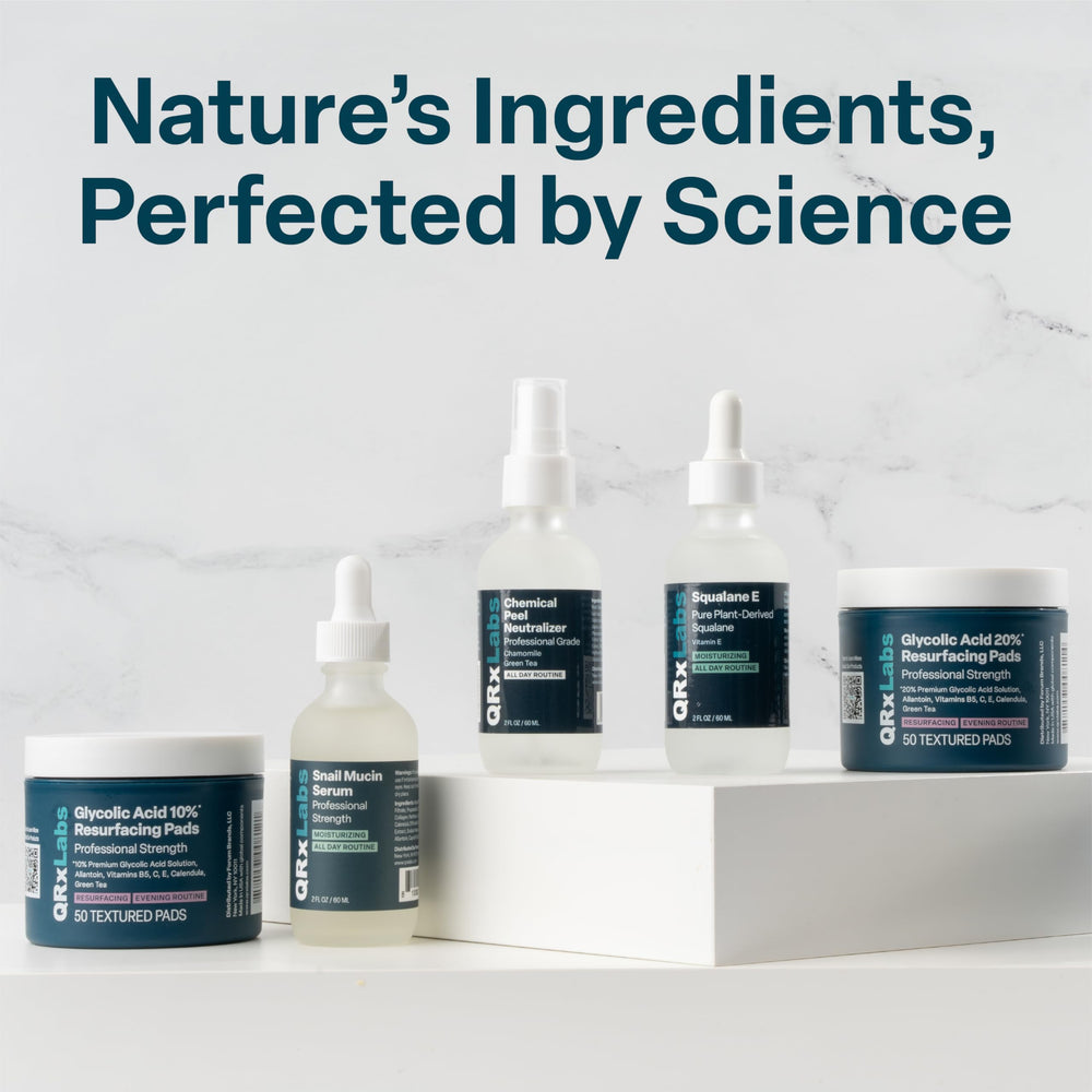 QRxLabs Valentine gift packaging idea for self-care or gifting.