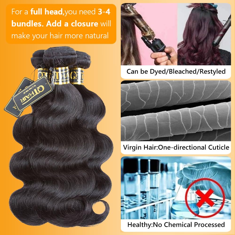 QTHAIR dye-friendly hair can be colored to customize your look