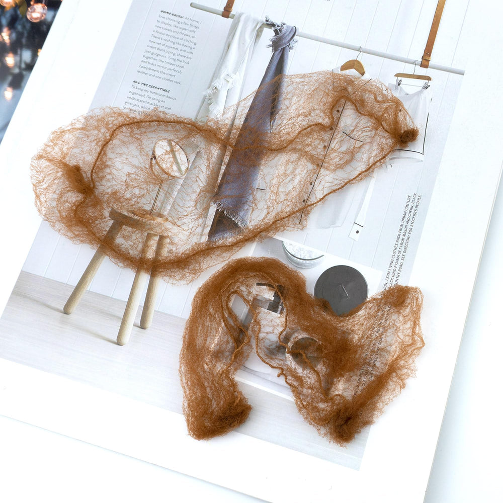 Quacc brown hair nets ideal for sleeping or cooking tasks