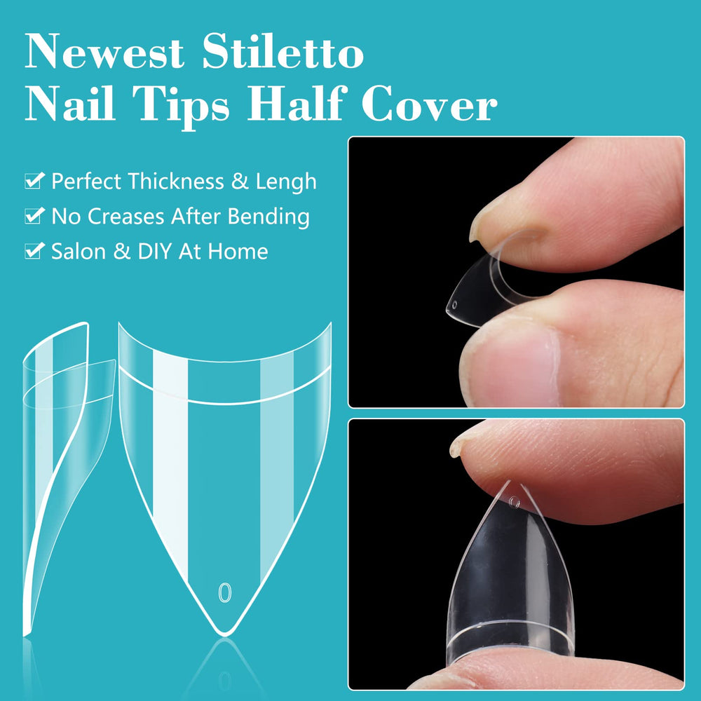 Quaferen ultra-thin transparent tips resist scratches for longer wear