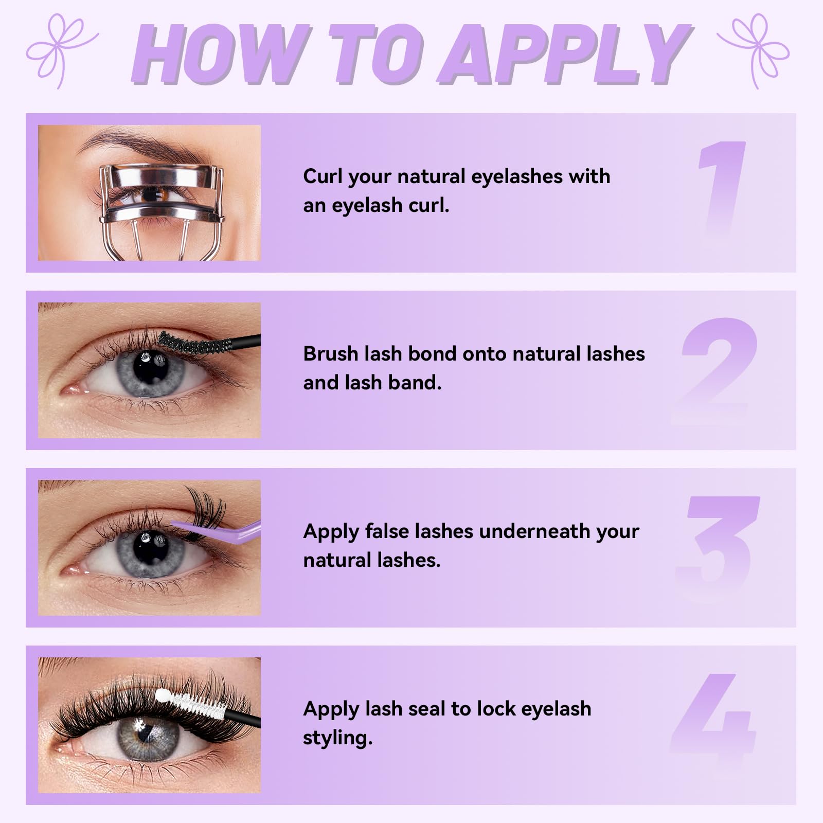 QUAFFLY beginner-friendly kit designed for easy lash application