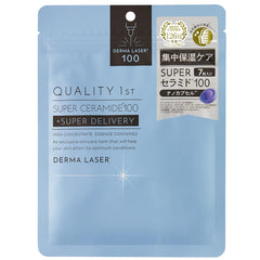 Quality 1st Derma Laser Super Ceramide 100 Mask sheet delivers deep hydration and barrier support.