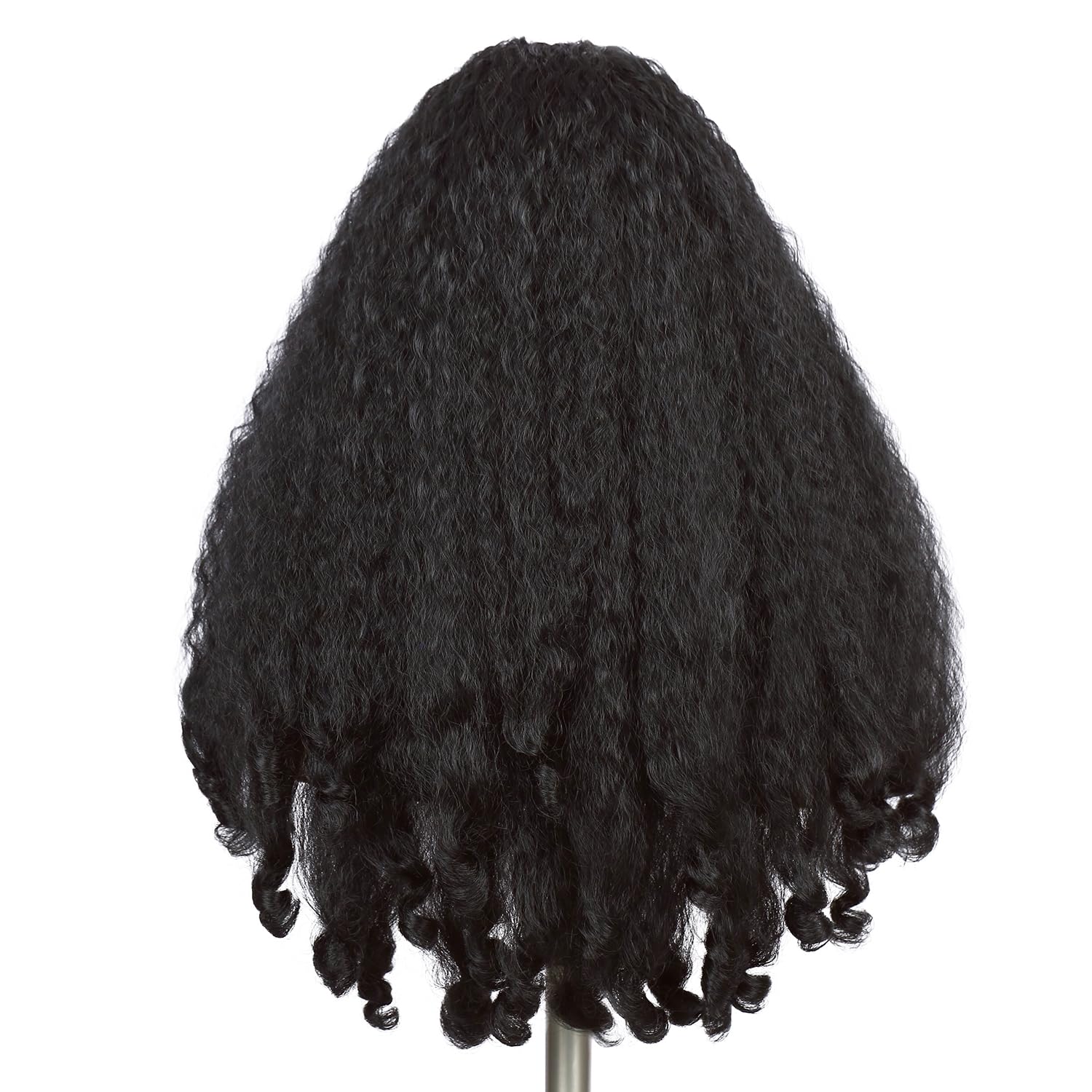 Quantum Love Yaki Curly Wig clip-in style saves time for quick transformations.
