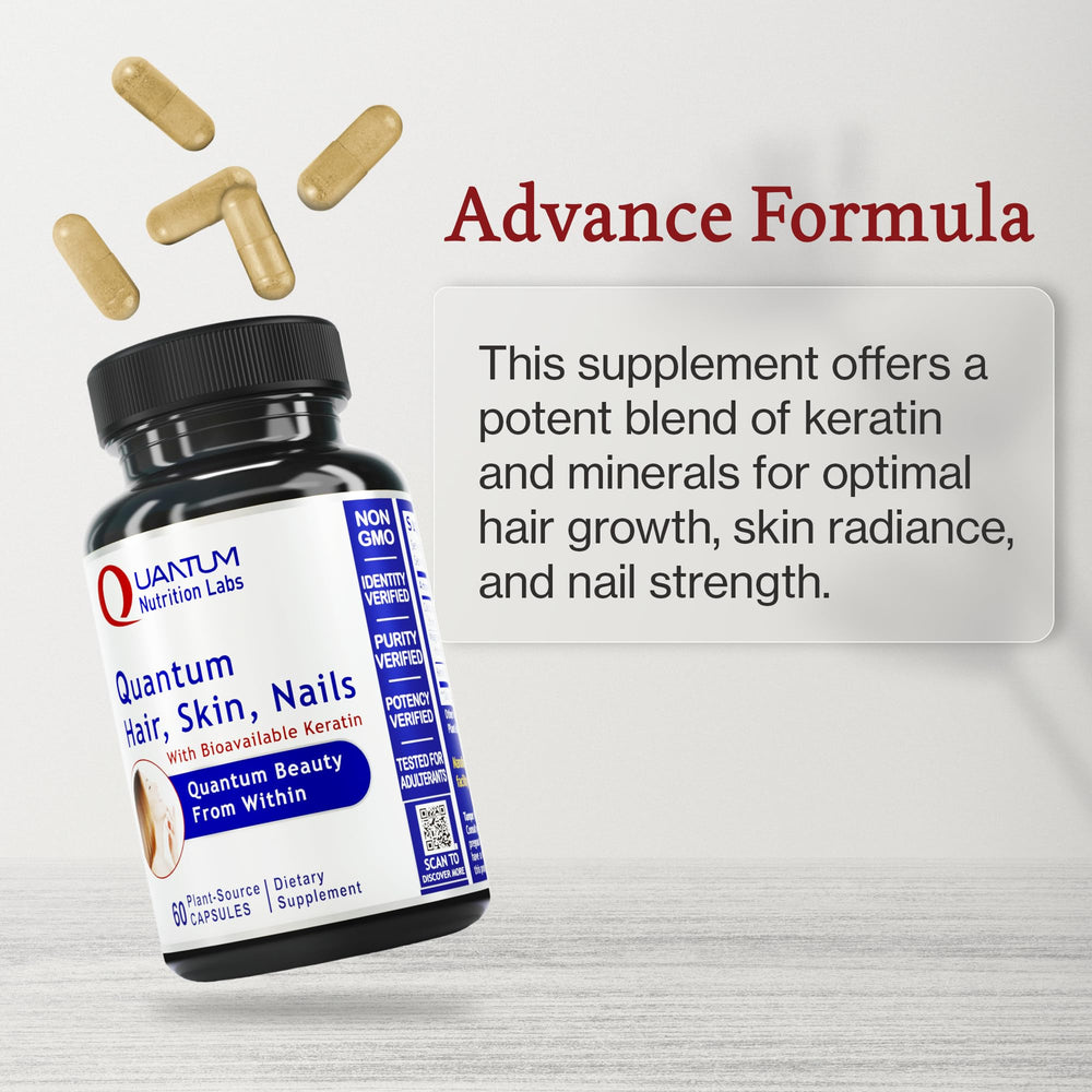Daily use capsules from Quantum Nutrition Labs offer a simple routine.