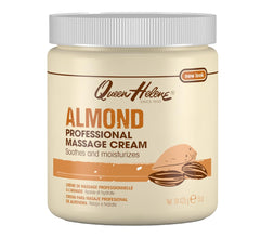 Queen Helene Almond Massage Cream 15 oz bottle offering rich conditioning for massage