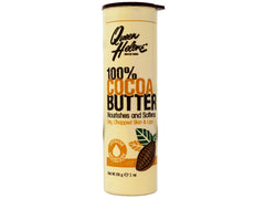 Queen Helene Cocoa Butter Stick unwrapped close-up showing pure nourishment with no additives.