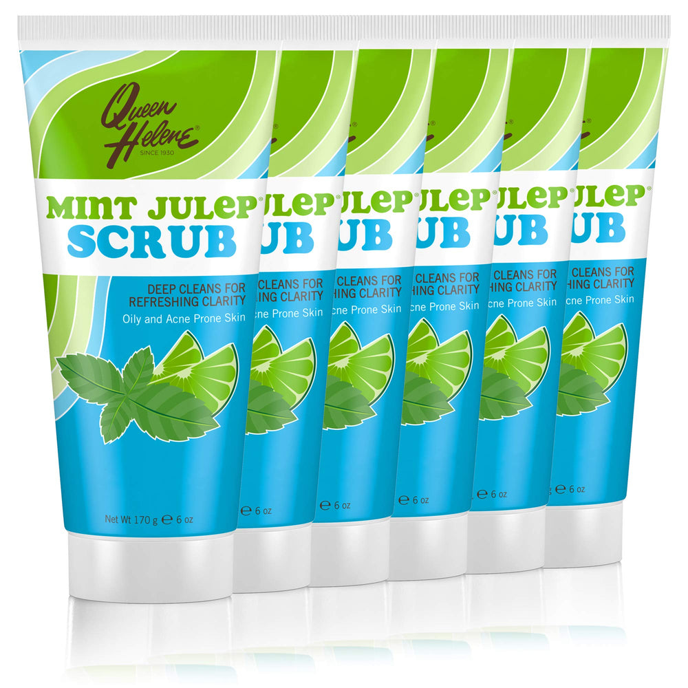 Queen Helene Gentle Scrub Mint Julep shower-use scene for quick skin refresh.