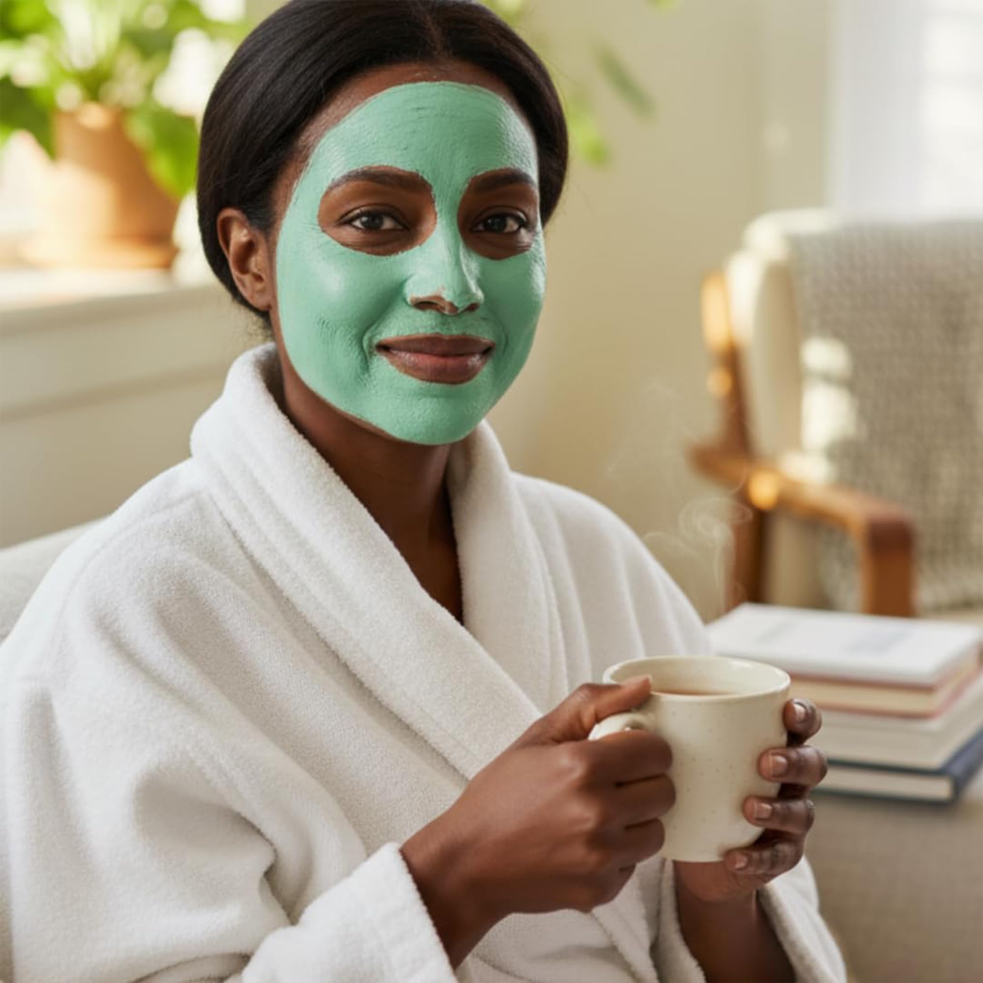 Queen Helene Mint Julep Masque closeup highlights natural ingredients that nourish skin.