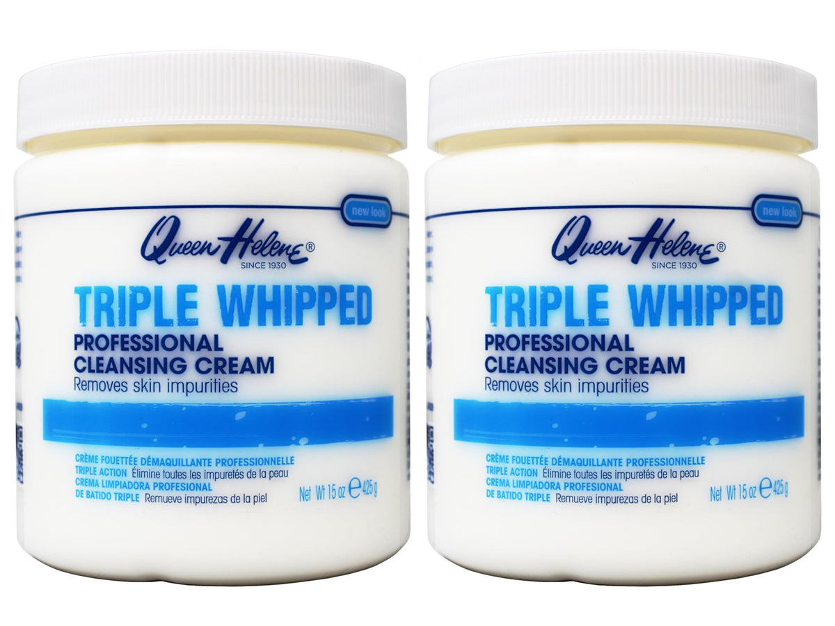 Queen Helene triple-whipped cleansing cream jar for a gentle, cleansing ritual