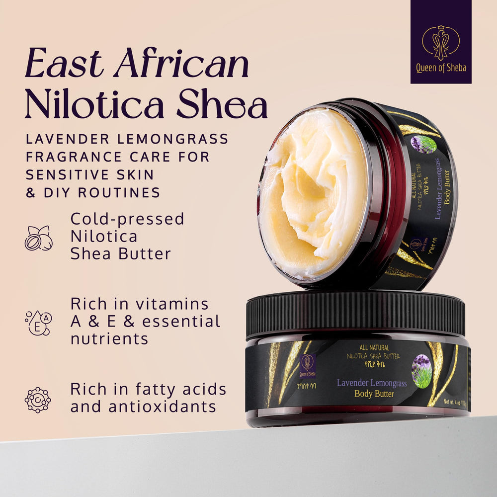 Queen of Shea face application close-up with creamy moisturizer for daily moisture