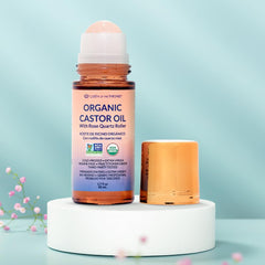 QUEEN OF THE THRONES Rose Quartz Closeup showcasing cooling roller