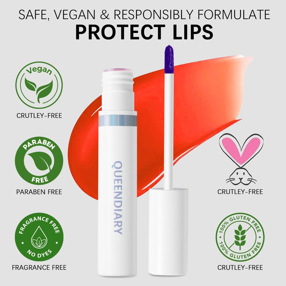 QueenDairy QueenDiary peel-off formula removes easily without residue