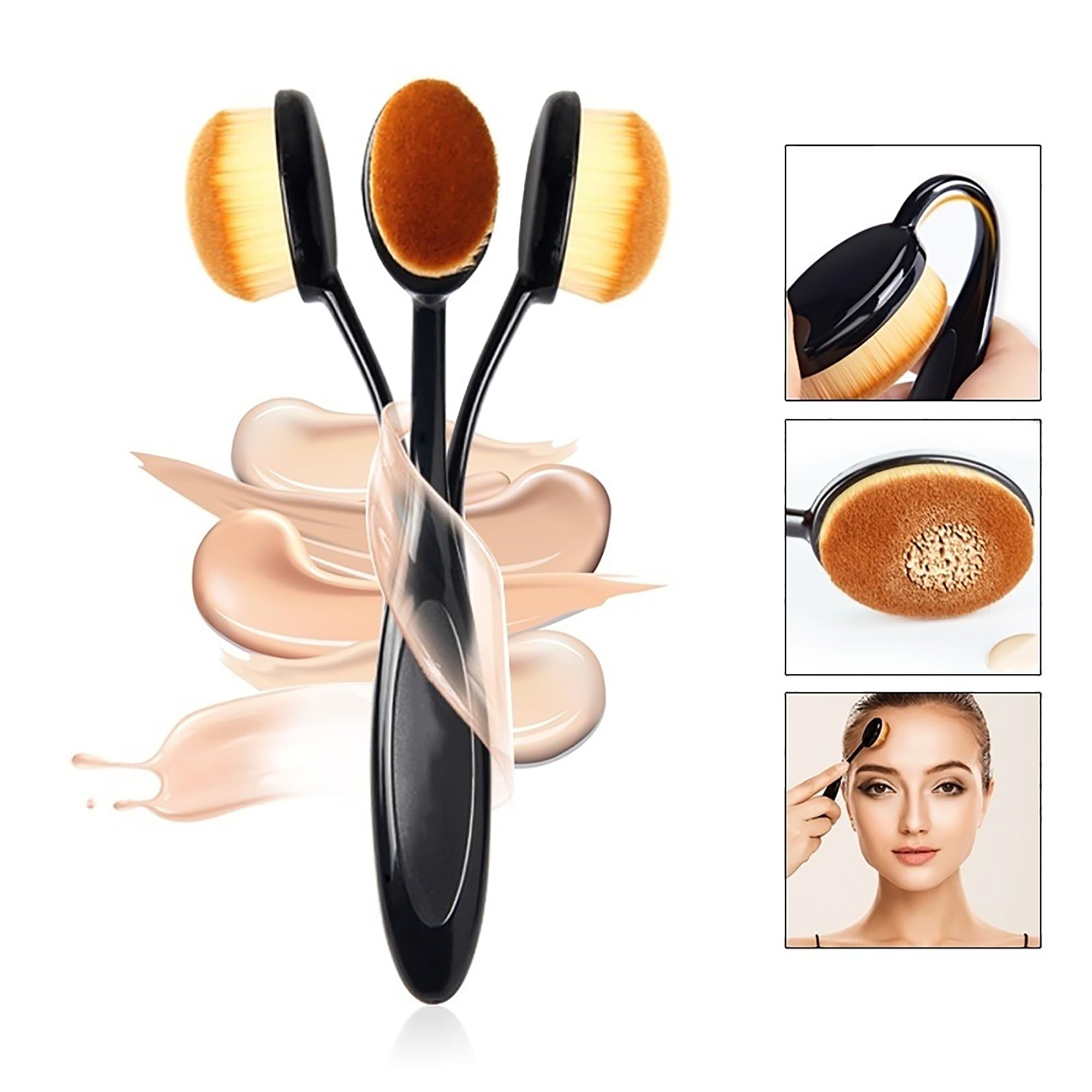 QUEMISS soft-touch bristles gentle on sensitive skin