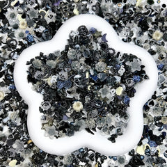 Quezadyl resin rose heart nail charm for romantic nail detail