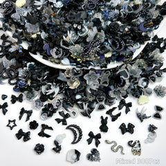 Quezadyl star and moon nail charm for playful, celestial nails
