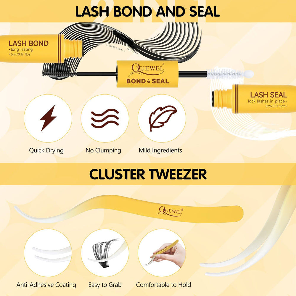QUEWEL 12mm-18mm rows enable layered, dramatic effects.