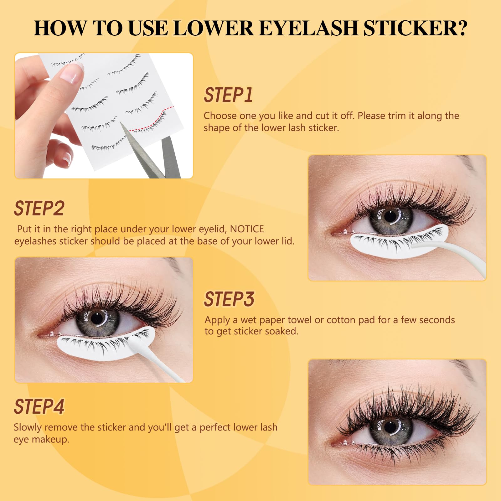 QUEWEL beginner-friendly lash kit with simple guidance
