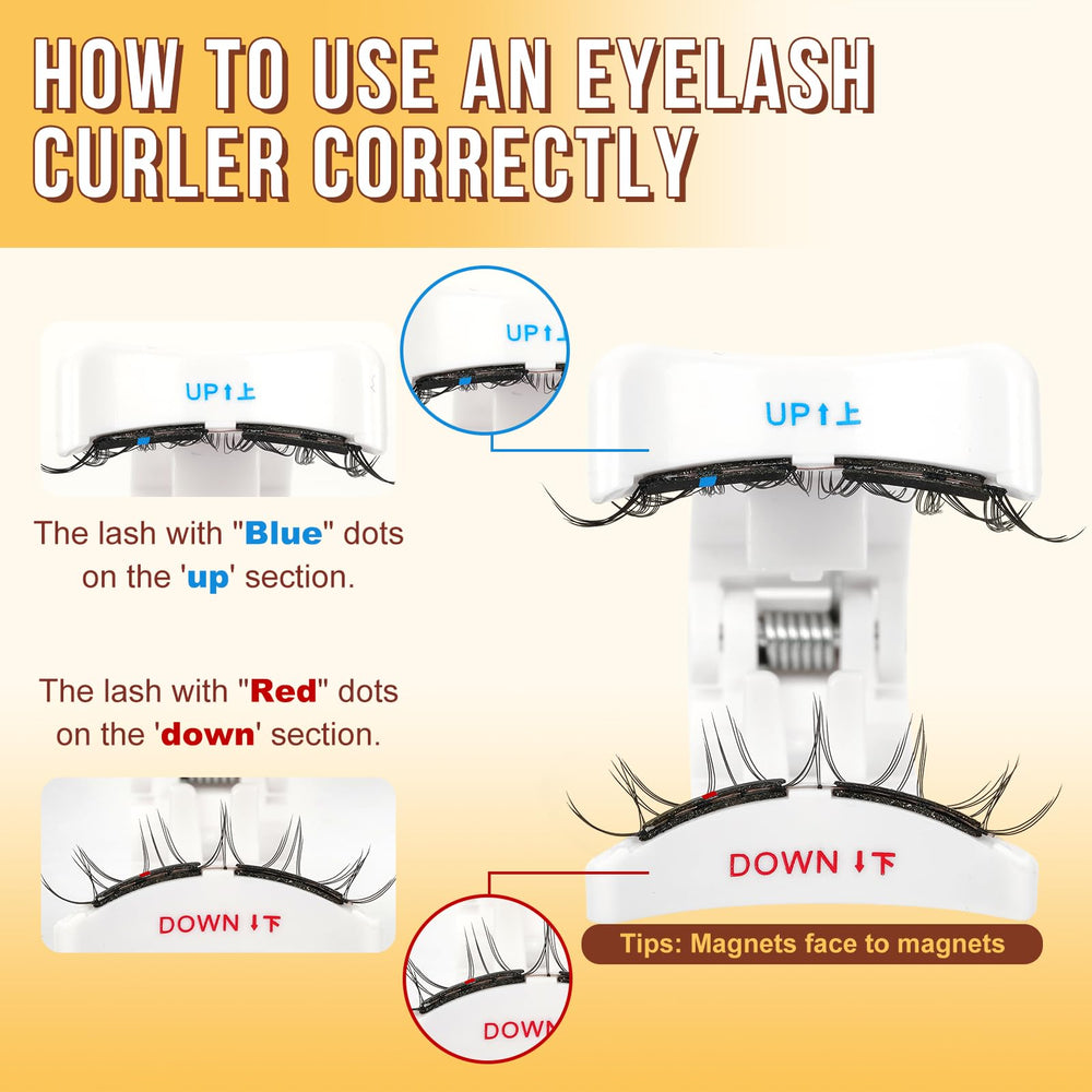 QUEWEL beginner-friendly magnetic lashes ease any lash-styling transition.