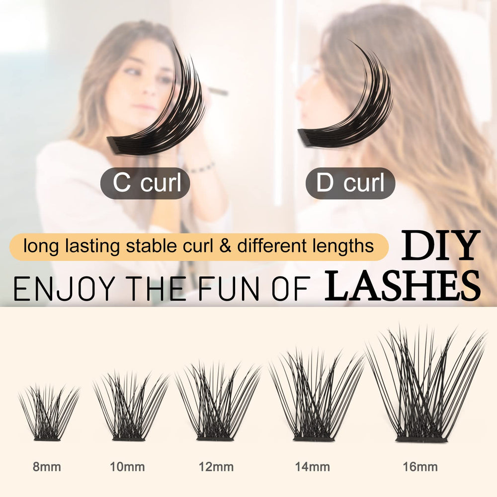 QUEWEL DIY at-home lash kit for personalized looks
