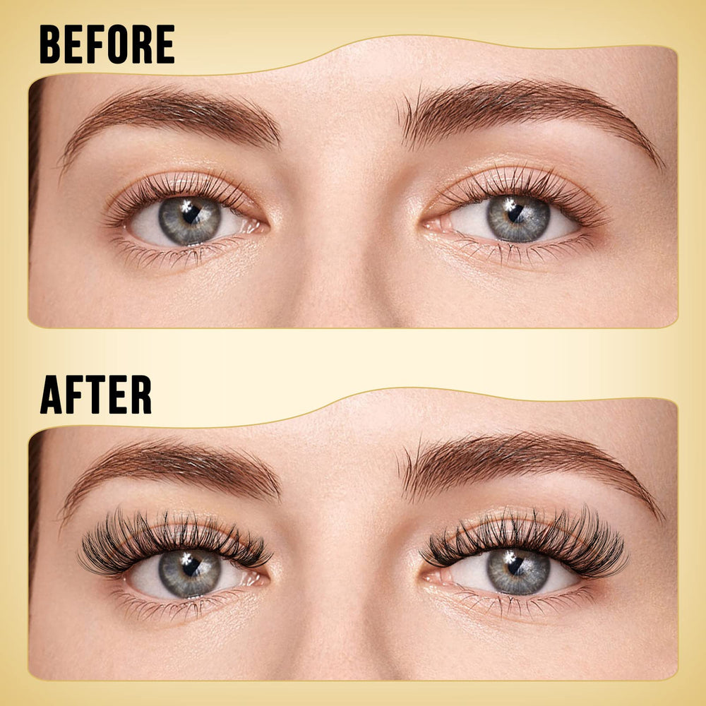 QUEWEL lash clusters cruelty-free handmade option for daily use