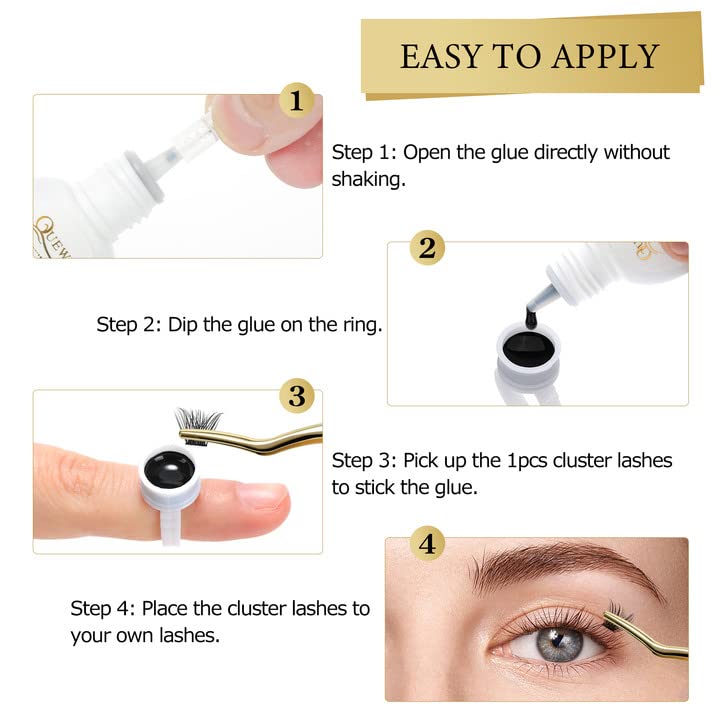 QUEWEL cluster glue remover pack included for residue-free cleanup