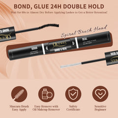 QUEWEL lash glue remover for gentle, residue-free cleanup