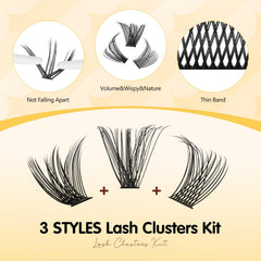 QUEWEL lash-tweezers-nonstick-grip enables precise application.