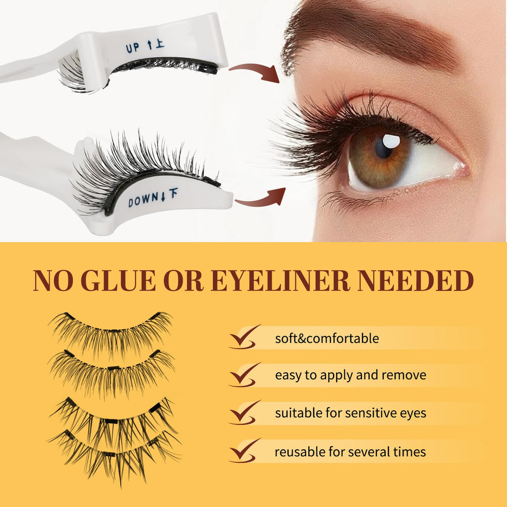 QUEWEL lashes are lightweight for comfortable daily use