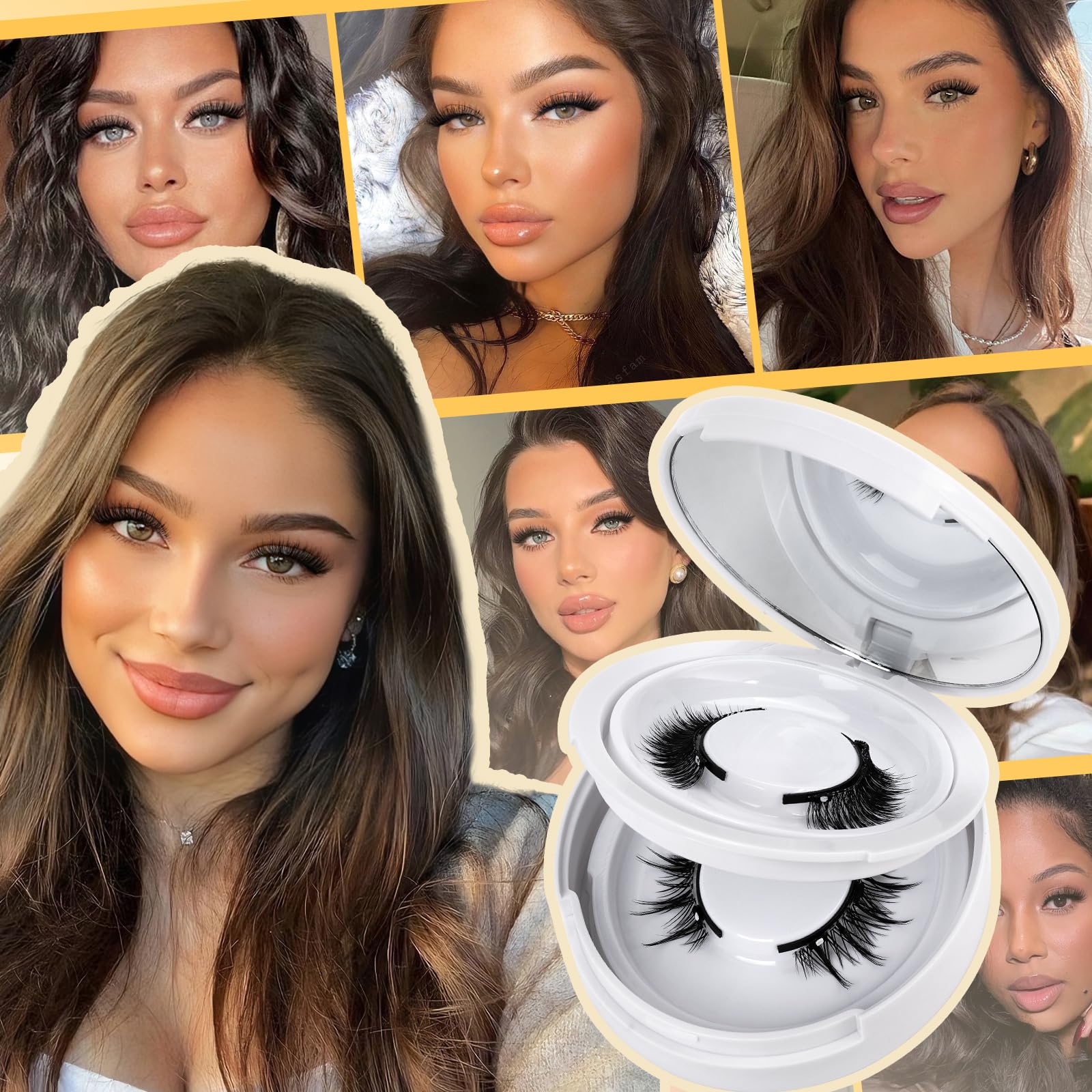 QUEWEL reusable magnetic lashes provide an eco-friendly beauty option.