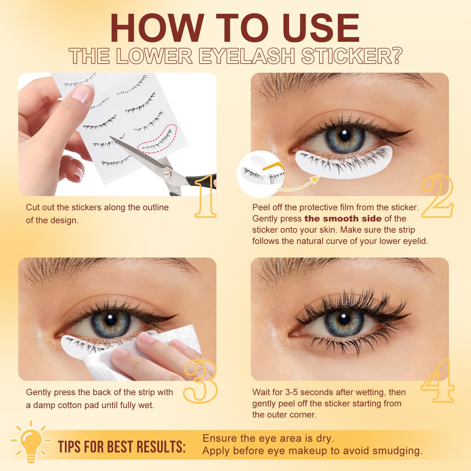 QUEWEL compact travel case protects lashes during travel