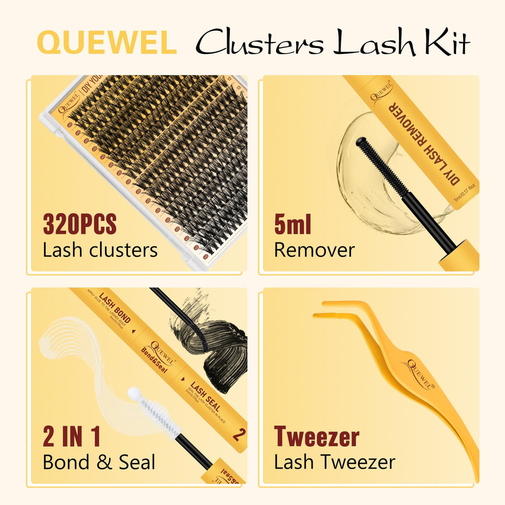 QUEWEL waterproof sweatproof seal helps wear longer