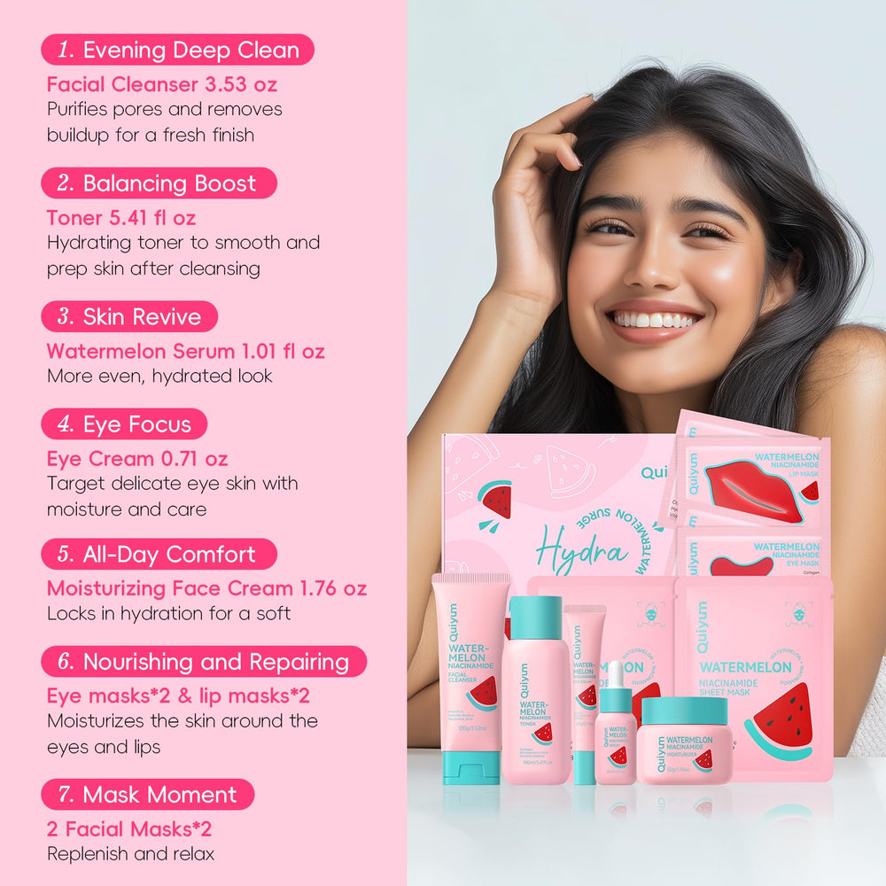 QUIYUM Lip Masks delivering hydration for dry or chapped lips.