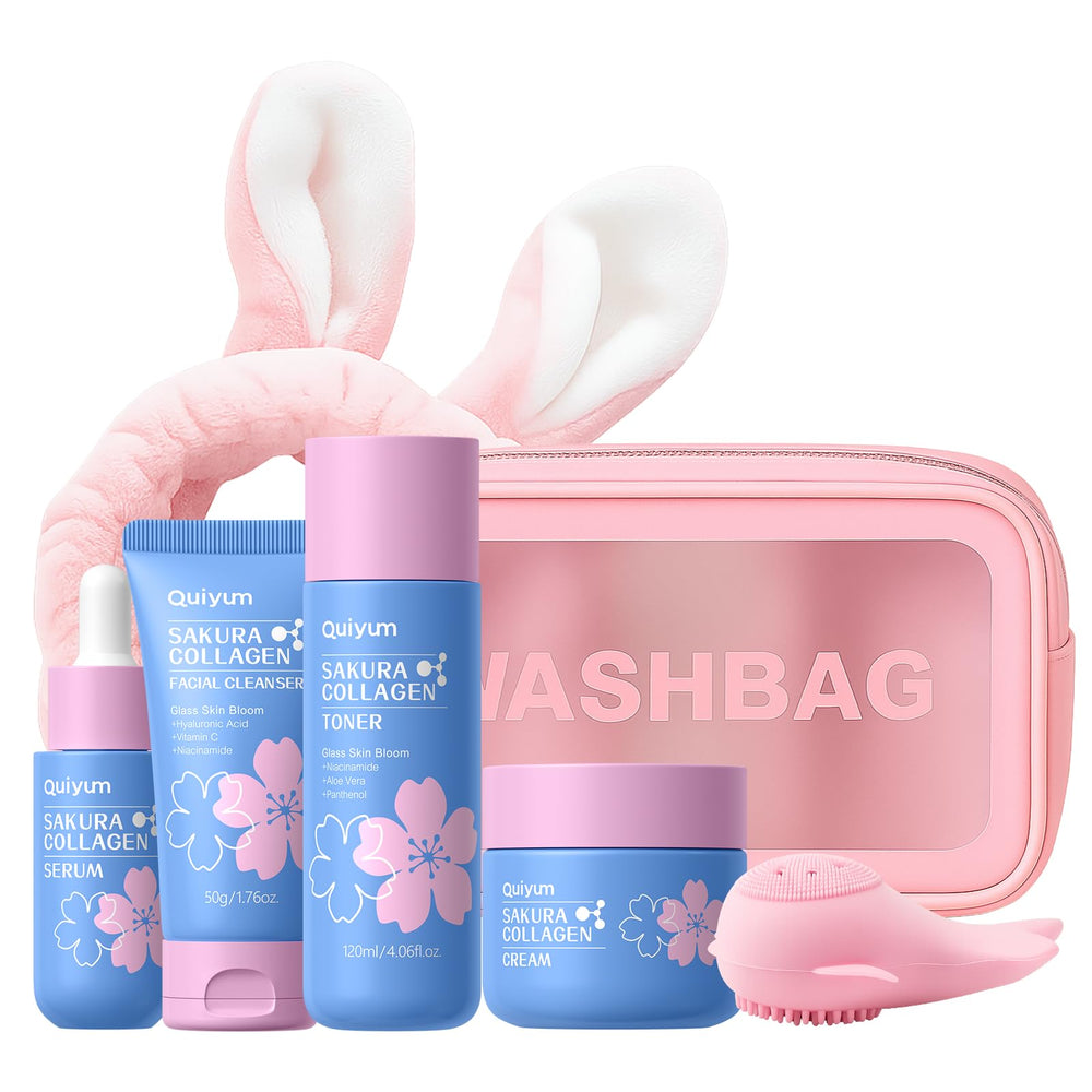 QUIYUM Sakura Cleanser Foam for gentle cleansing and refreshed skin