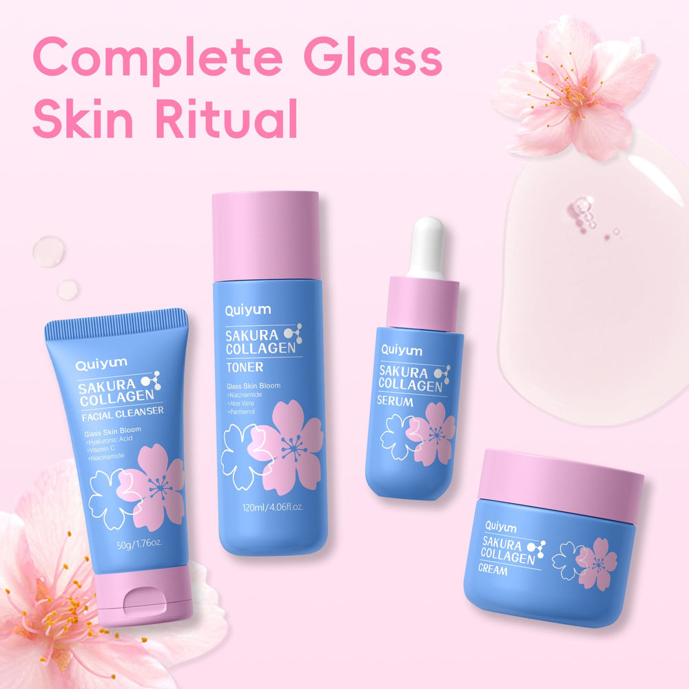 QUIYUM Sakura Toner balances pH and preps skin for serums