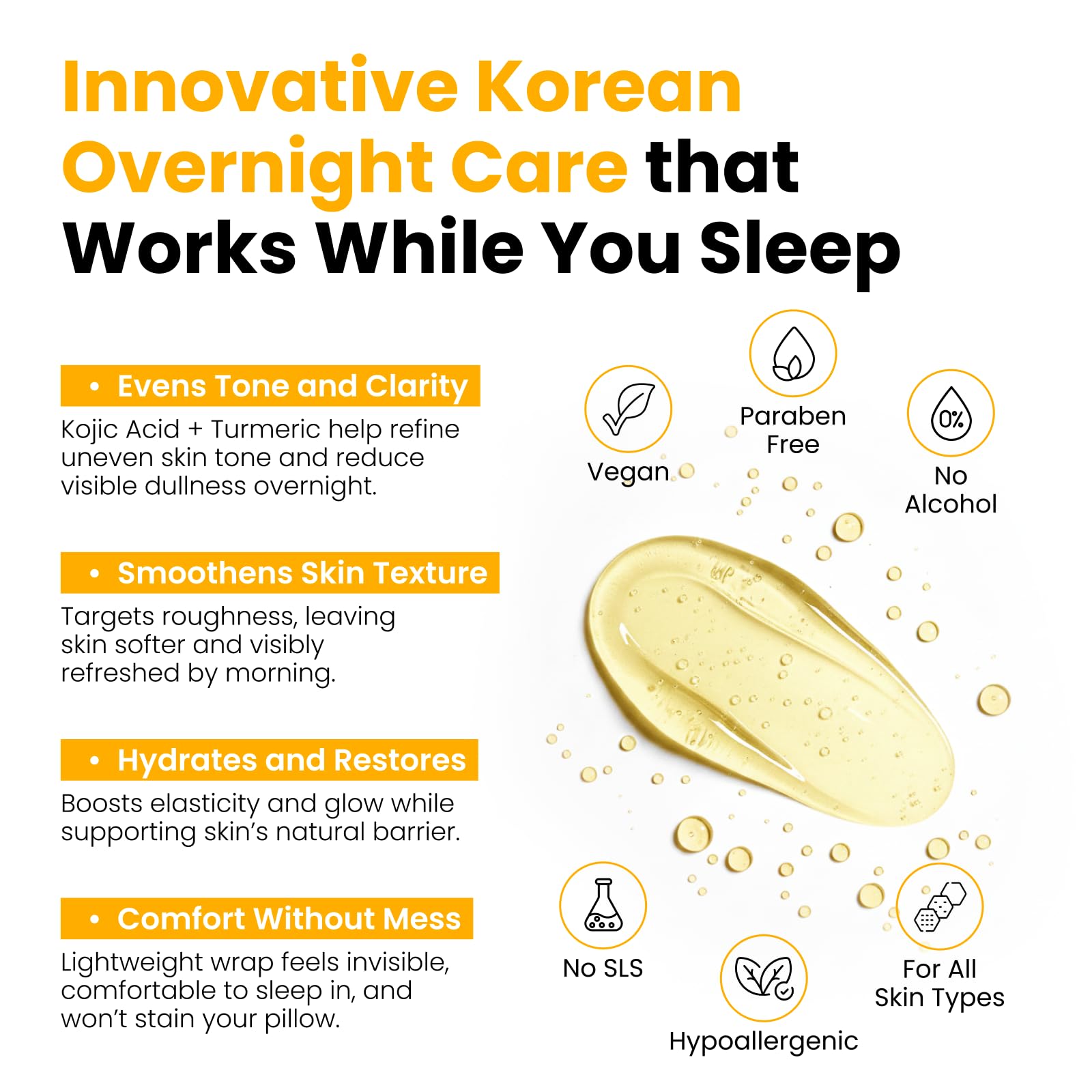 QUIA Beauty Even-Tone Mask helps soften dull areas for a balanced complexion.