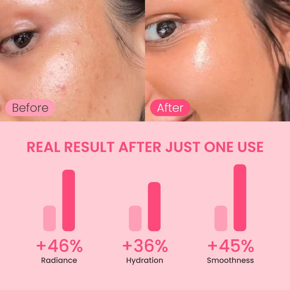 QUIA Collagen Jelly Cream niacinamide and peptides ingredients closeup for improved skin tone