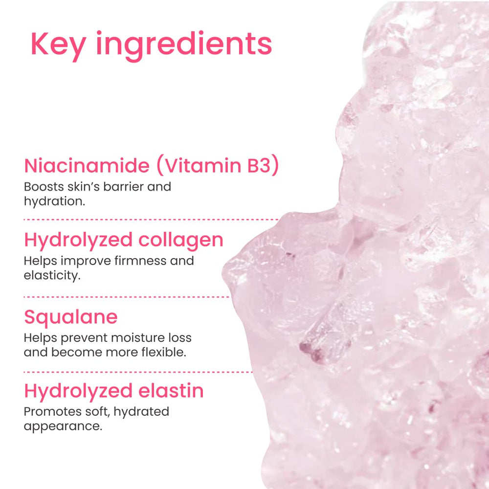 QUIA Collagen Jelly Cream packaging logo closeup showcases premium Korean skincare