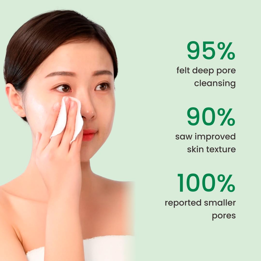 QUIA toner pads included tweezer enables hygienic, mess-free use.