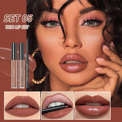 QiBest gloss liquid lipstick Whiskey Honey adds glossy shine