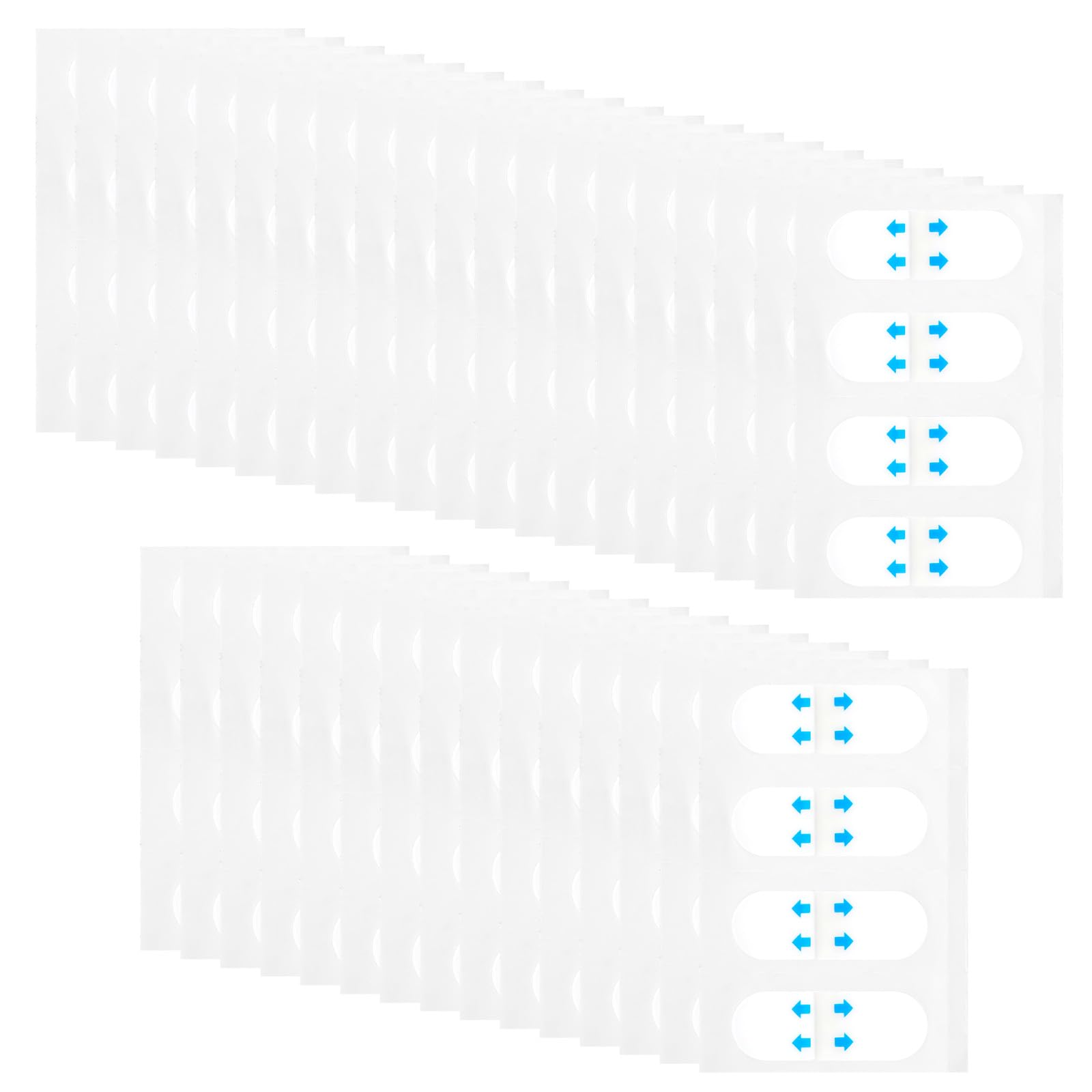 Quilax face tape invisible transparent blends with skin for an undetectable lift