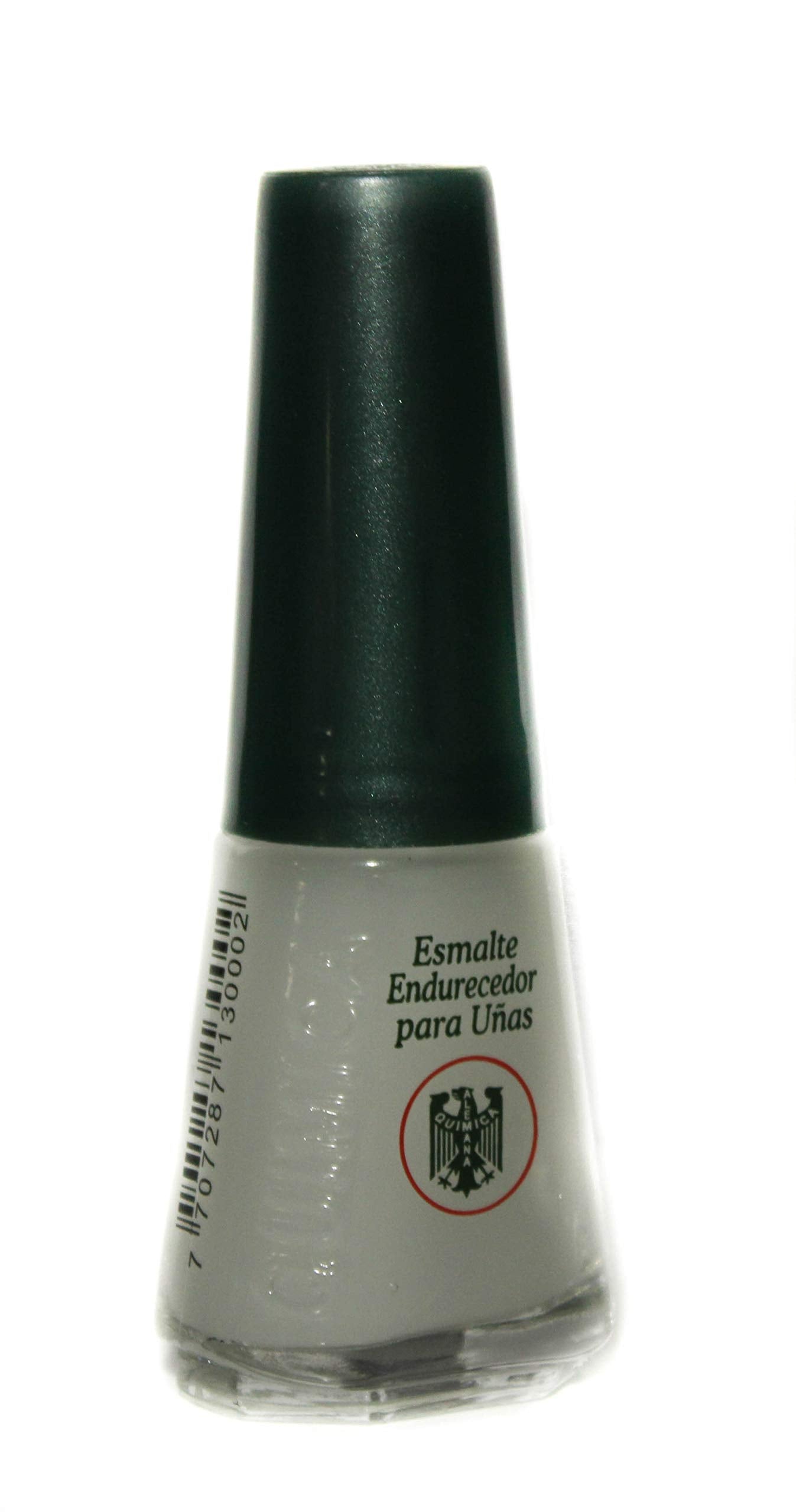 Quimica Alemana Nail Hardener barrier forms even layer on nail.