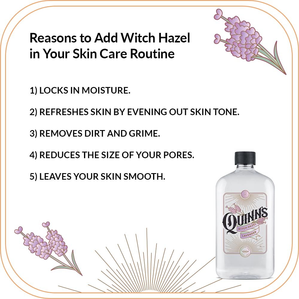 Quinn's Lavender scent close-up enhances cleansing ritual