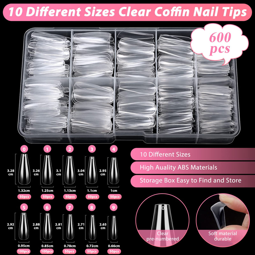 Qinzave 10g nail glue for fast bonding and precise application