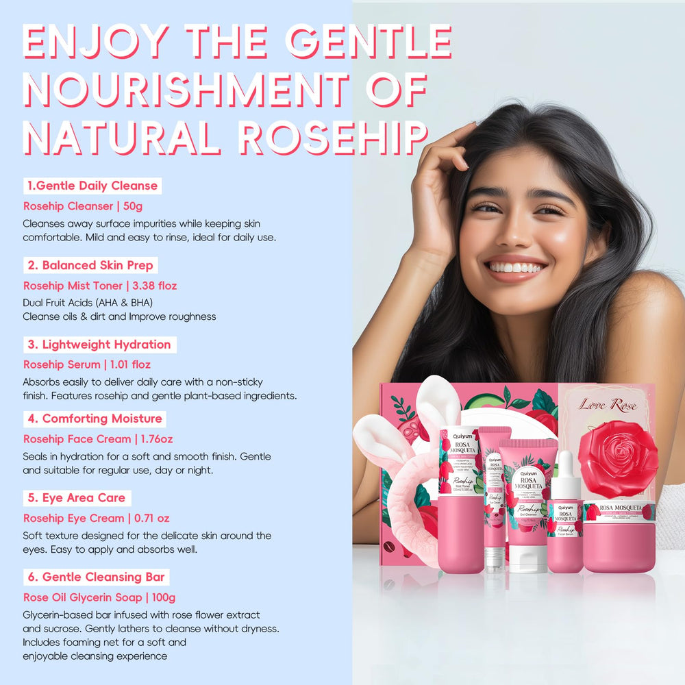 QUIYUM Rosehip formula visual shows barrier-supporting richness for resilience.