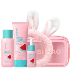 QUIYUM Watermelon Serum bottle shows hydrating, lightweight daily-use formula.