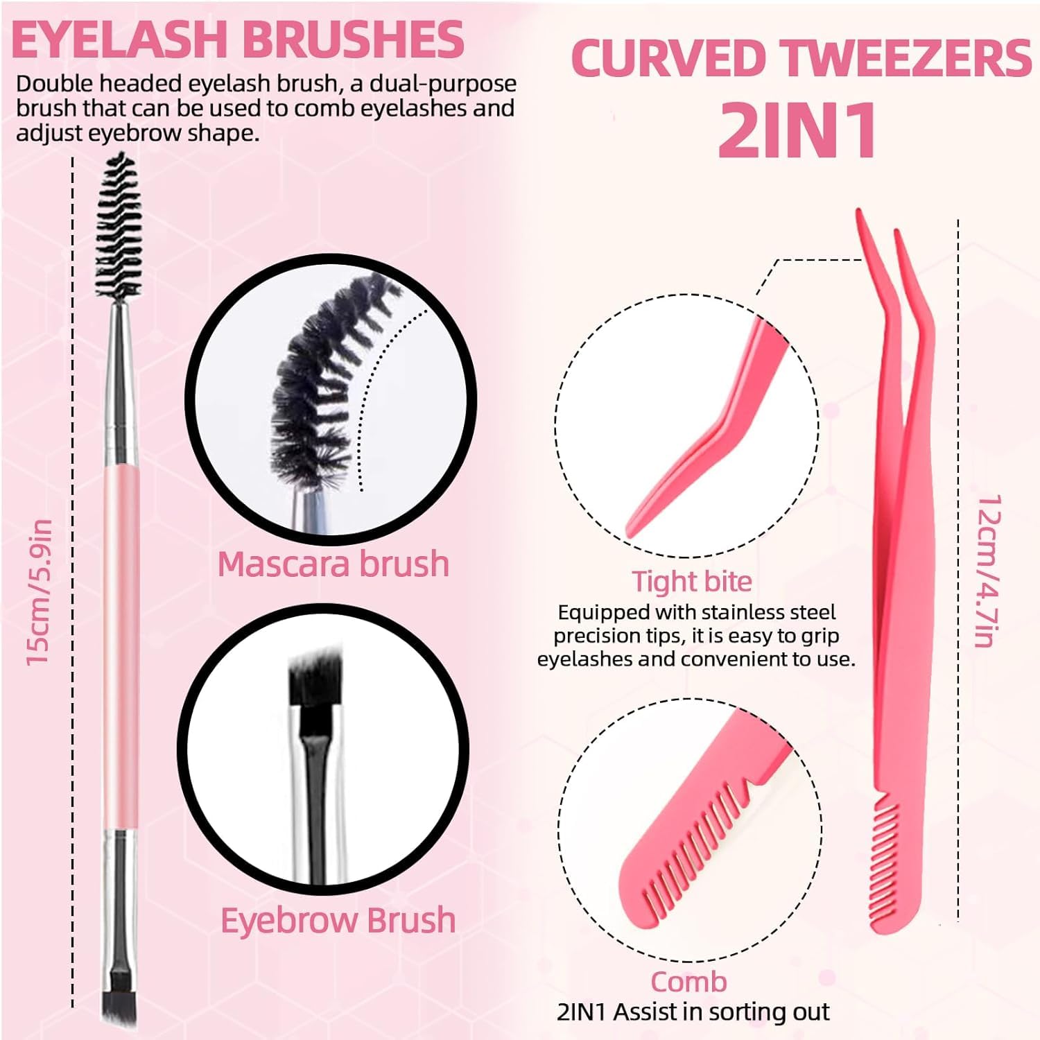 QUKLOGEN soft cleansing brush for lashes and surrounding skin