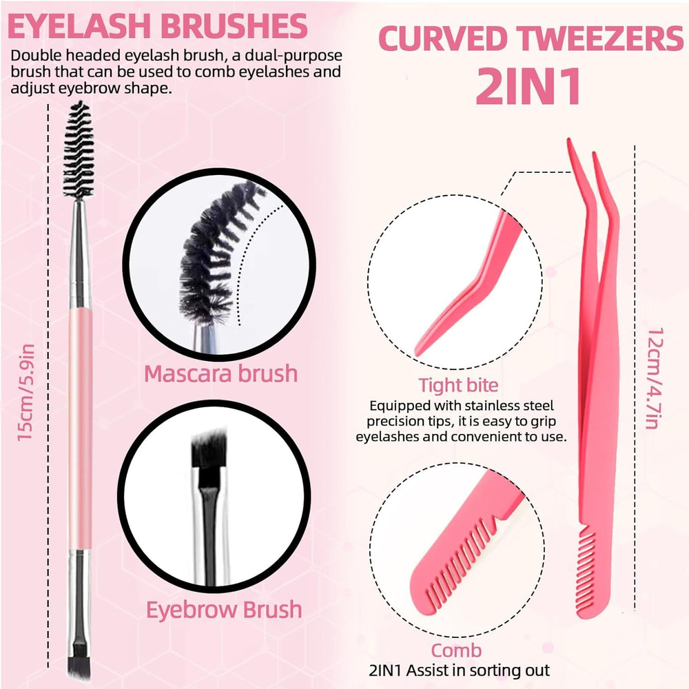 QUKLOGEN soft cleansing brush for lashes and surrounding skin