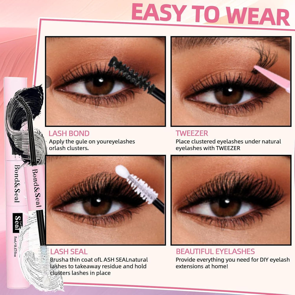 QUKLOGEN lash glue remover for easy cleanup without residue