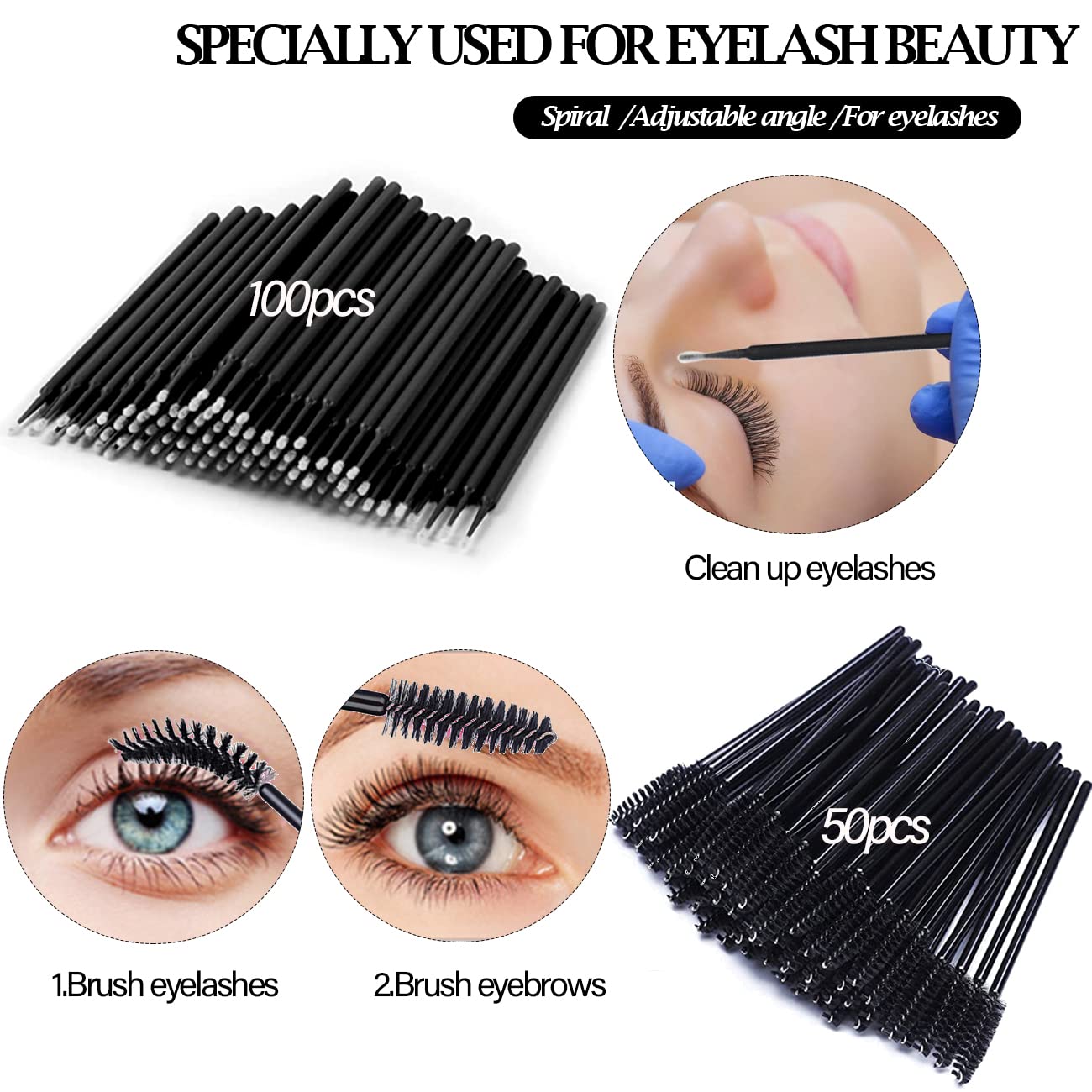 QUKLOGEN lash cleaner and glue kit for maintenance