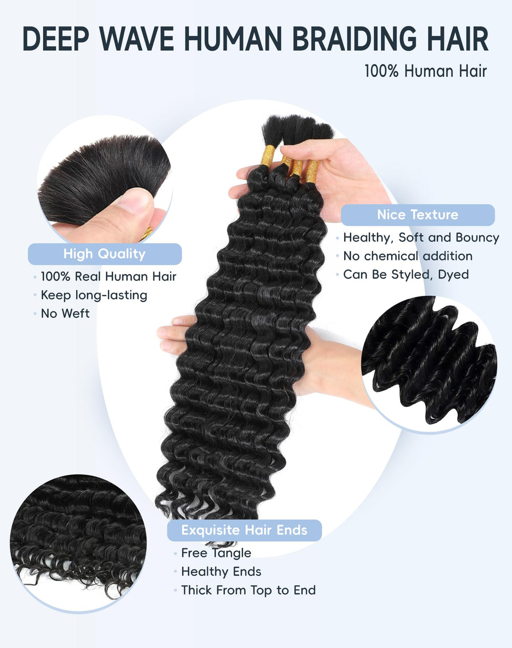 Qulueo boho knotless braids style idea with voluminous strands